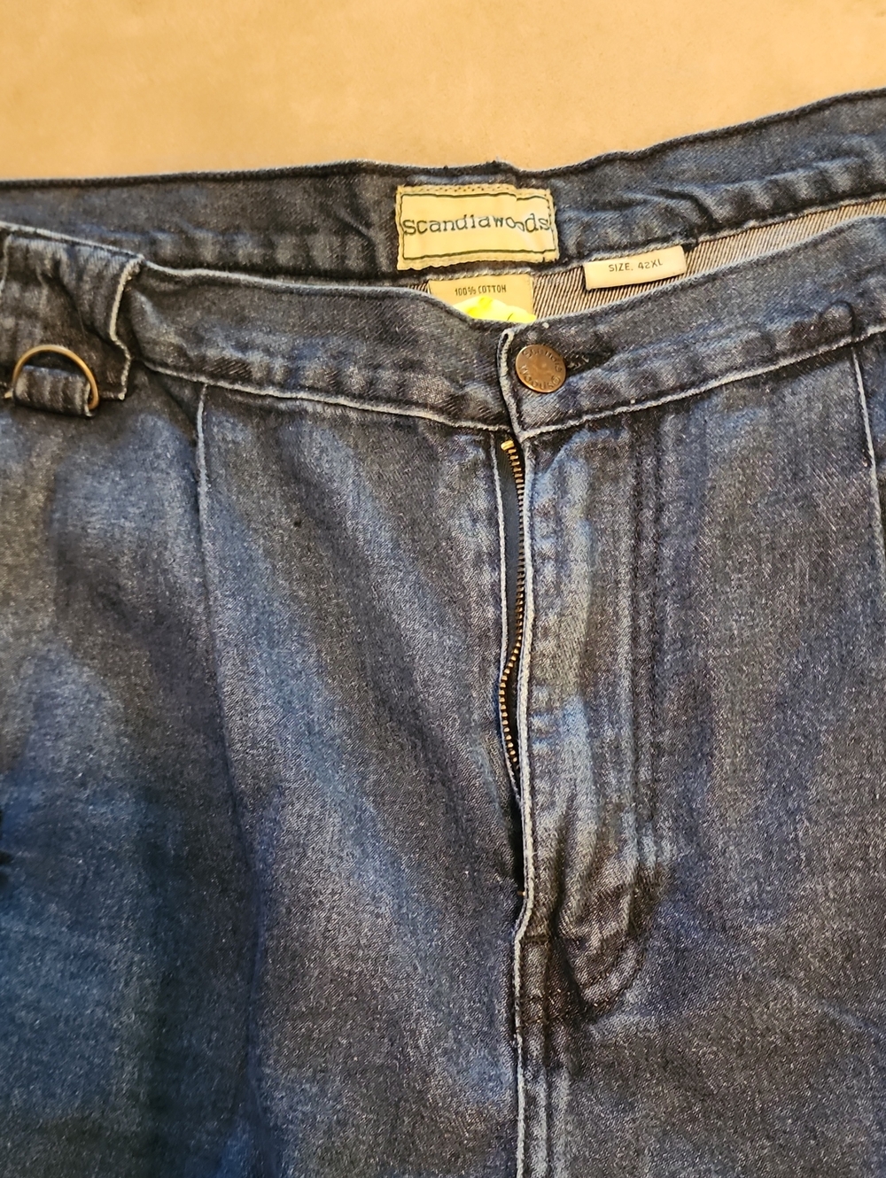 Men Denim Jeans Cargo
